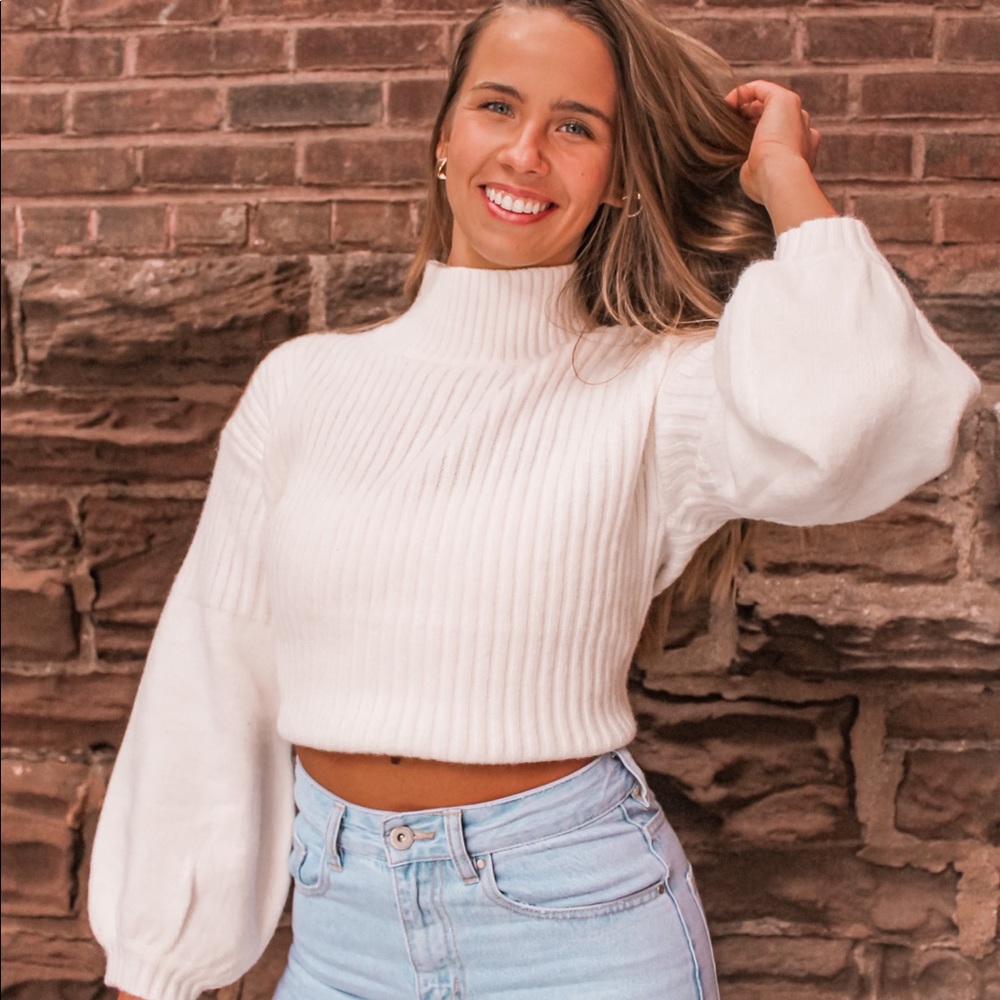 Balloon Long Sleeve Sweater